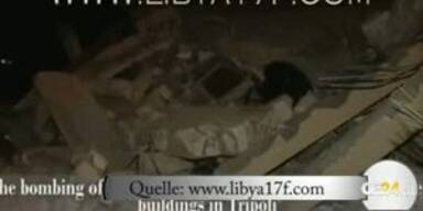 Gaddafis Fahrzeugpark bombardiert