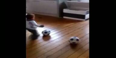 J&uuml;ngster Fussballprofi der Welt