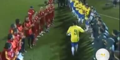 Abschied des gro&szlig;en Ronaldo