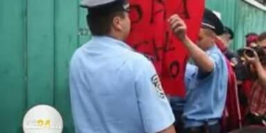 Blanke Busen gegen Pensionsreform