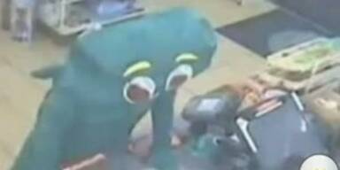 Verpatzter Raub&uuml;berfall wird zum viralen Lacher