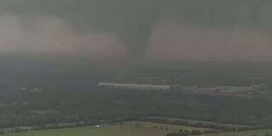 GewaltigeTornados verw&uuml;sten Dallas