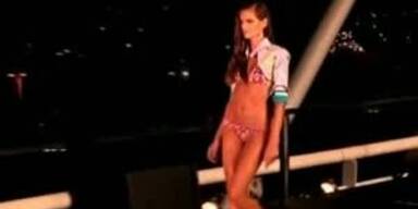 Bikini-Modenshow in S&atilde;o Paulo