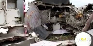 UN Flugzeug im Kongo abgestürzt