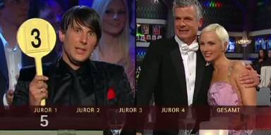 Wolfram Pirchner hat in Show sechs ausgetanzt