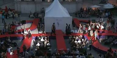 Fashionshow des Modekollegs Herbststra&szlig;e im MQ