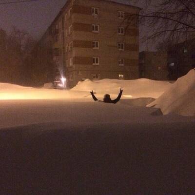 Das nennt man russischen Winter