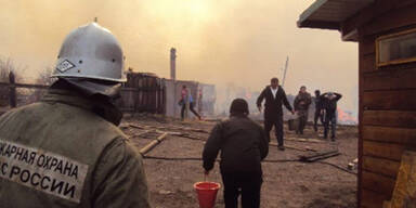 Verheerende Waldbr&auml;nde in Sibirien