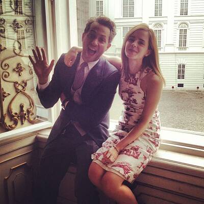 Emma Watson ist Gast auf Hochzeit