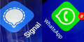 WhatsApp und Signal starten neue Funktionen