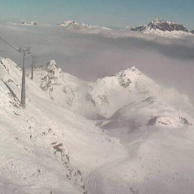 Neuschnee in Österreich 