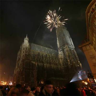 So feierte Österreich Silvester