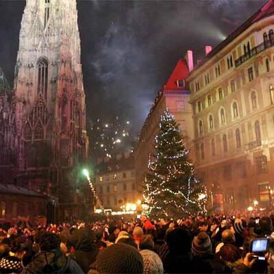 So feierte Österreich Silvester