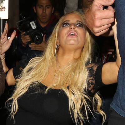 Jessica Simpson: Beschwipst