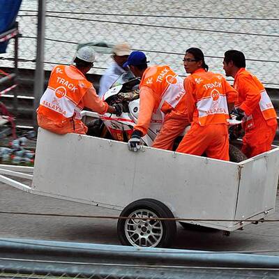 Trauer nach tödlichem Unfall von Marco Simoncelli