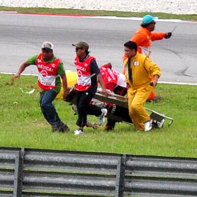 Trauer nach tödlichem Unfall von Marco Simoncelli