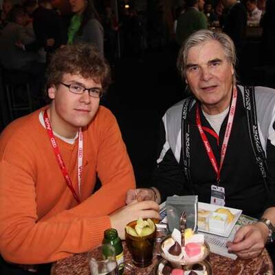 VIPs beim Hahnenkammrennen