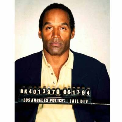 Polizeifotos von Stars