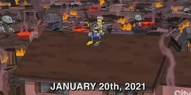 Sagten die Simpsons den Sturm aufs Kapitol voraus?