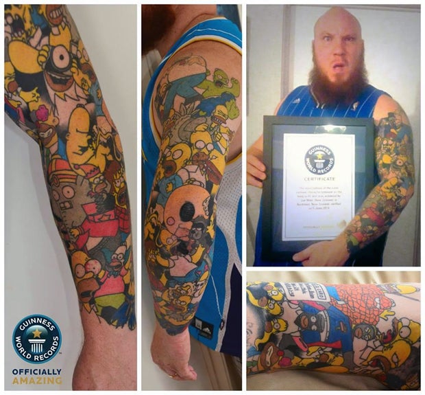 simpsons tattoos