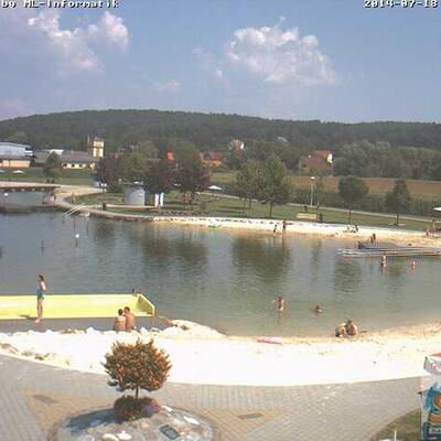 Kärnten, Ossiachersee: 22 Grad