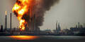 Shell-Raffinerie in Singapur brennt