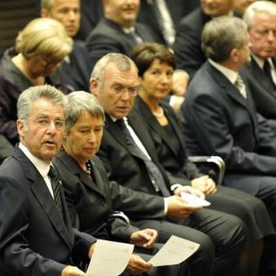 Die Bilder des Begräbnisses