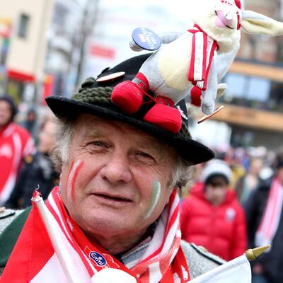 So schön feierten die Fans in Schladming