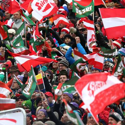 So schön feierten die Fans in Schladming