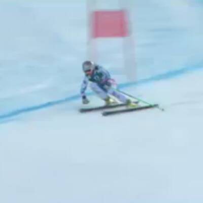 Die besten Bilder der Damen-Abfahrt