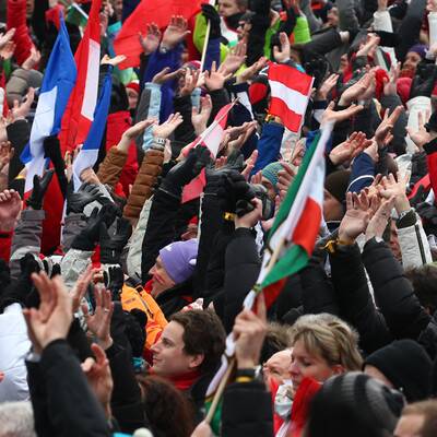 So schön feierten die Fans in Schladming