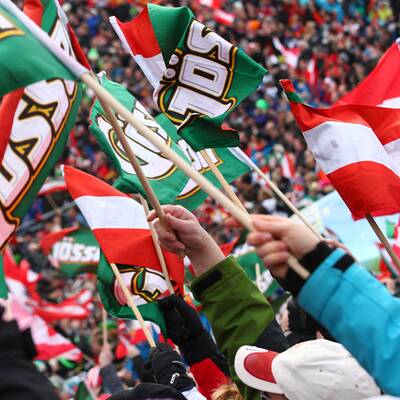 So schön feierten die Fans in Schladming