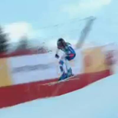 Die besten Bilder der Damen-Abfahrt