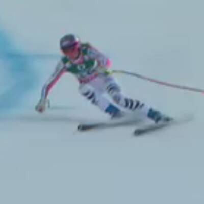 Die besten Bilder der Damen-Abfahrt