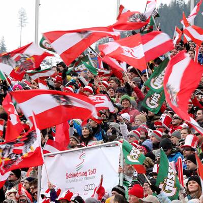 So schön feierten die Fans in Schladming