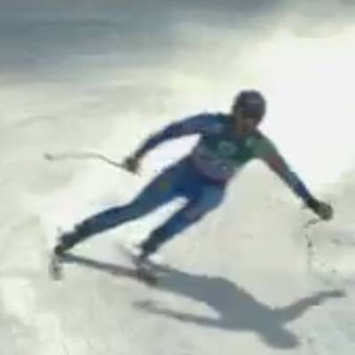 Die besten Bilder der Damen-Abfahrt