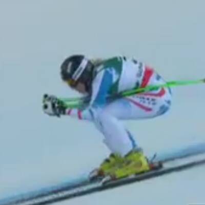Die besten Bilder der Damen-Abfahrt