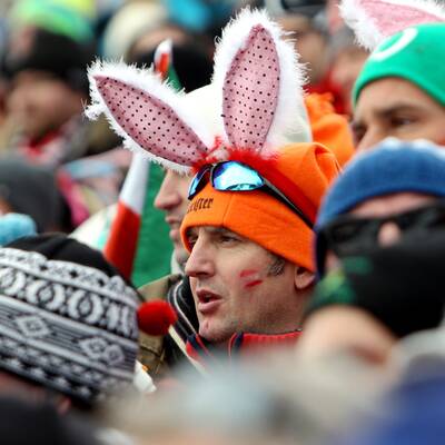 So schön feierten die Fans in Schladming