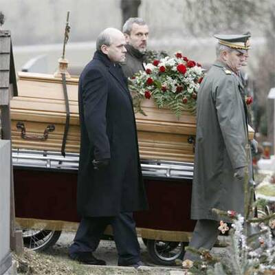 Beerdigung von Beata Christiandl