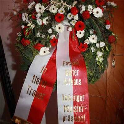 Beerdigung von Beata Christiandl