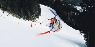 War Althaus ein Ski-Geisterfahrer?