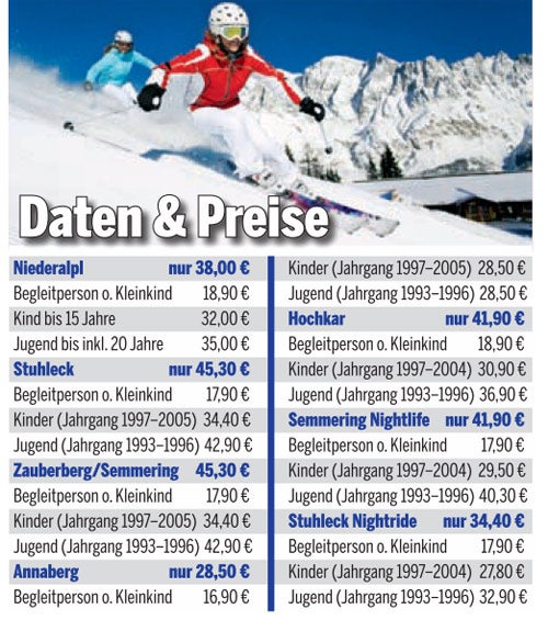 Mit dem Bus auf die Ski-Piste