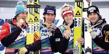 Gold: Super-Adler sind unschlagbar