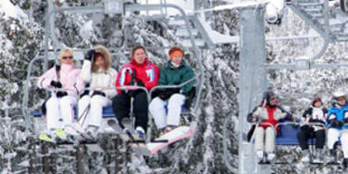 300 Urlauber saßen in Sölden auf Skiliften fest