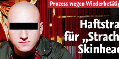 Haftstrafe für „Strache-Skin