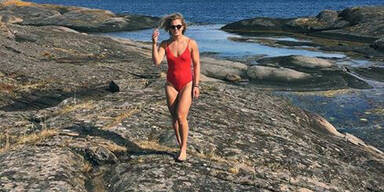 Sexy Ski-Star scherzt &uuml;ber ihre Br&uuml;ste