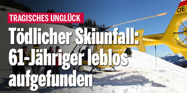 Tödlicher Skiunfall: 61-Jähriger leblos aufgefunden