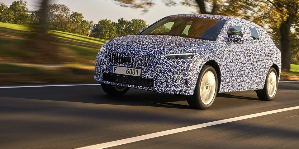 Skoda zeigte neuen Scala bei Videodreh