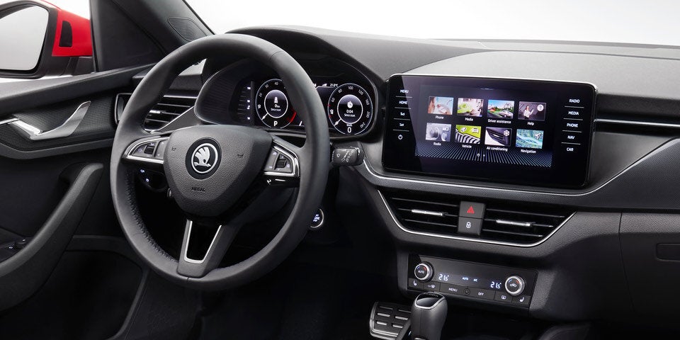 So schick ist das Cockpit vom Skoda Kamiq