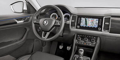 Skoda zeigt Cockpit des Kodiaq